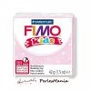 Bon marché 🎁 Perlesmania PAIN PATE FIMO KIDS ROSE PALE A PAILLETTE 42gr 8030-206 ⭐