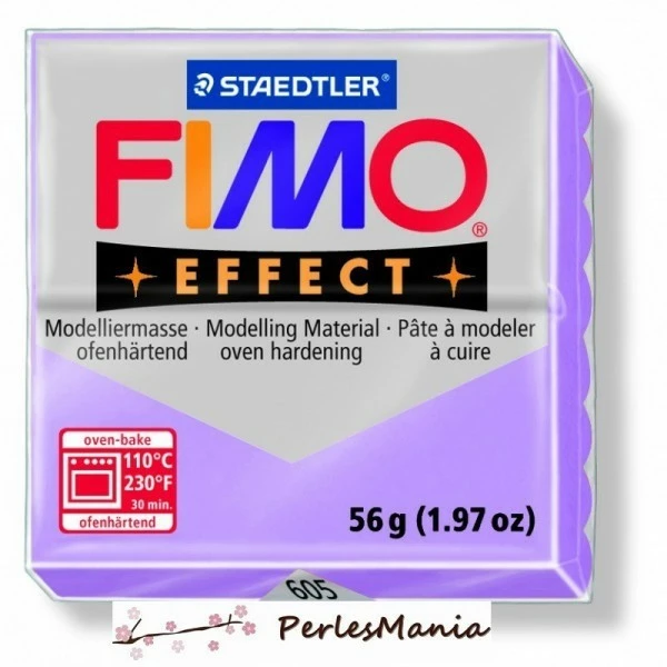 Meilleure affaire ⭐ Perlesmania 1 Pain 56g Pate Polymère FIMO EFFECT LILAS 8020-605 🥰 3 Meilleure affaire ⭐ Perlesmania 1 Pain 56g Pate Polymère FIMO EFFECT LILAS 8020-605 🥰