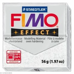 Sortie 👏 Pâte Fimo Effect Blanc Métallique 052 - 56 Gr ⌛