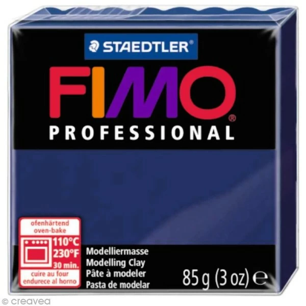 Promo đ Pâte Fimo Professional Bleu Marine 34 - 85 Gr â¤ď¸ 3 Promo đ Pâte Fimo Professional Bleu Marine 34 - 85 Gr â¤ď¸