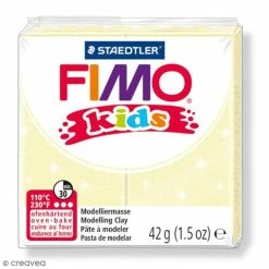 Bon marché 🛒 Pâte Fimo Kids Jaune Perle 106 - 42 G ⌛