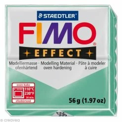 Promo 😉 Pâte Fimo Effect Vert Jade 506 - 56 Gr 🥰