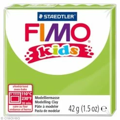 Le moins cher 🎁 Pâte Fimo Kids Vert Clair 51 - 42 Gr 🔔
