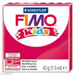 Acheter 😀 Pâte Fimo Kids Rose Fuchsia 220 - 42 Gr 🥰