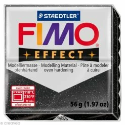 Meilleur prix ✔️ Pâte Fimo Effect Poussière D'étoiles Pailleté Nacré 903 - 56 Gr 💯