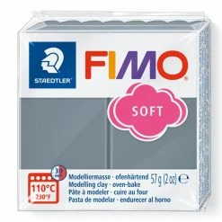 Bon marché 🧨 Pâte Fimo Soft - Gris Tempête 80 - 57 G 👍