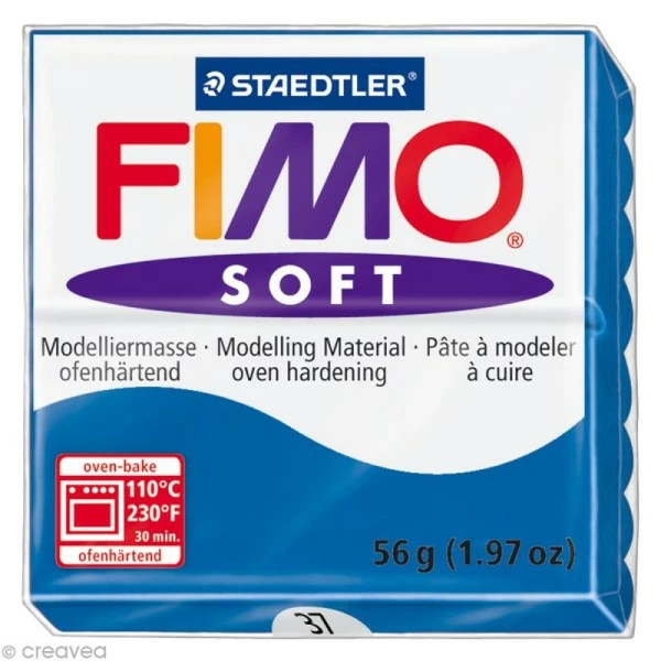 Meilleure affaire ✔️ Pâte Fimo Soft Bleu Océan 37 - 56 Gr 🎁 3 Meilleure affaire ✔️ Pâte Fimo Soft Bleu Océan 37 - 56 Gr 🎁