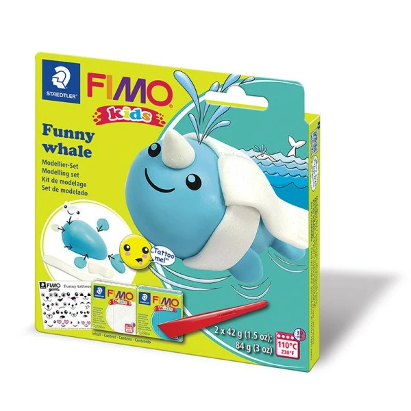 Tout neuf đ Staedtler Fimo Kids Coffret Modelage Enfant - Pâte Polymère - Baleine đ 3 Tout neuf đ Staedtler Fimo Kids Coffret Modelage Enfant - Pâte Polymère - Baleine đ