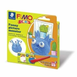Meilleure vente 😉 Staedtler Fimo Kids Coffret Modelage Enfant - Pâte Polymère - Monstre 🥰