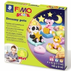 Meilleure vente 🤩 Graine Créative Fimo Kids Coffret Pâte Polymère - Animaux De Rêve 🥰