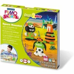 Sortie ⌛ Fimo Fimo Kids Kit De Modelage Form & Play "Space Monster" ✨