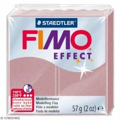 Bon marché ✨ Pâte Fimo Effect Rose Perle 207 - 57 Gr 😉