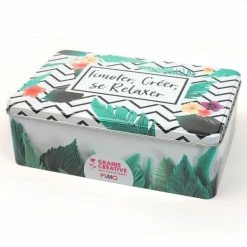 Nouveau 🥰 Graine Créative Pate Fimo Boîte Métallique Pâte Polymère - Tropical 🔔