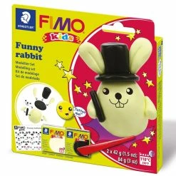 Vente flash 🔔 Mini Kit Fimo Kids - Lapin Funny 😀
