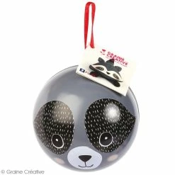 Tout neuf 🎁 Graine Créative Fimo Soft Kit Fimo Boule De Noël Métallique - Raton Laveur - 4 Pcs 🎁 -Pour Pâte Fimo Soldes unnamed file 292