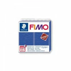 Meilleure affaire 🛒 Perlesmania Fimo Classic 1 Pain 56g Pate PolymÃ¨re FIMO Effet CUIR Indigo 8010-309 🎉