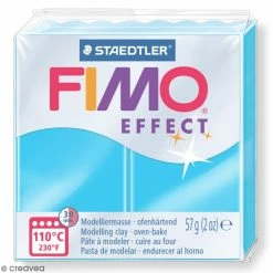 Coupon ⭐ Pâte Fimo Effect Néon Bleu 301 - 57 Gr 🌟