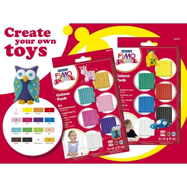 Meilleure affaire ❤️ Czech Beads Exclusive FIMO Kids Set De Base, Les Enfants De Don, Bricolage À La Main, Des Fournitures D'Artisanat, Argile ✔️ 4 Meilleure affaire ❤️ Czech Beads Exclusive FIMO Kids Set De Base, Les Enfants De Don, Bricolage À La Main, Des Fournitures D'Artisanat, Argile ✔️ – Image 2