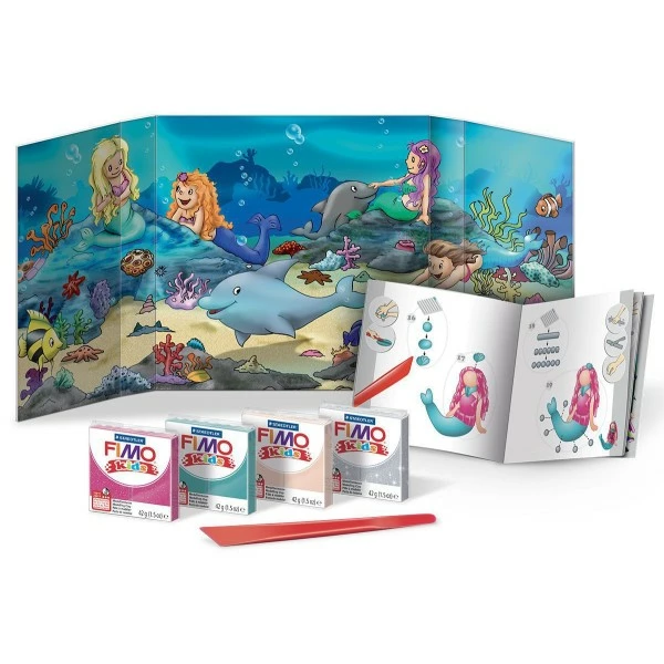 Acheter 🛒 Czech Beads Exclusive FIMO Kids Form & Play Sirène Ensemble, Des Fournitures D'Artisanat, Argile Polymère, Argile De L'Art 🎁 4 Acheter 🛒 Czech Beads Exclusive FIMO Kids Form & Play Sirène Ensemble, Des Fournitures D'Artisanat, Argile Polymère, Argile De L'Art 🎁 – Image 2