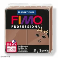 Acheter 😉 Pâte Fimo Professional Doll Art - Nougat 78 - 85 G 🛒