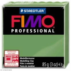 Bon marché 😉 Pâte Fimo Professional Vert Feuille 57 - 85 Gr ❤️